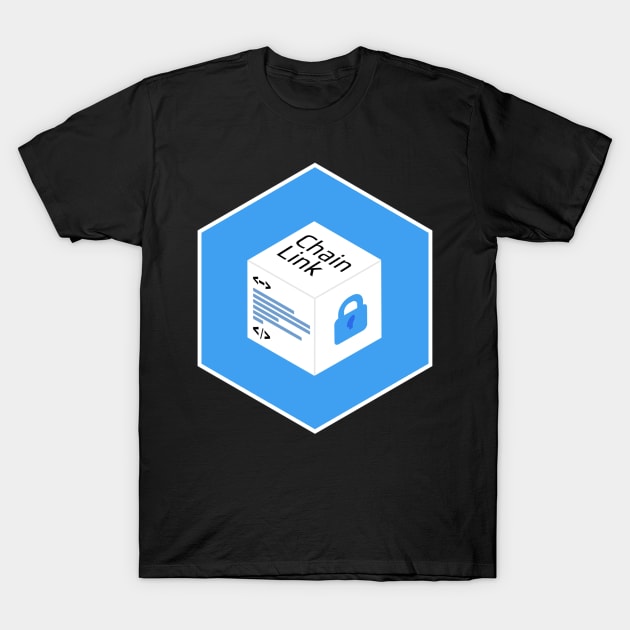 Chainlink Merch T-Shirt by BitcoinSweatshirts